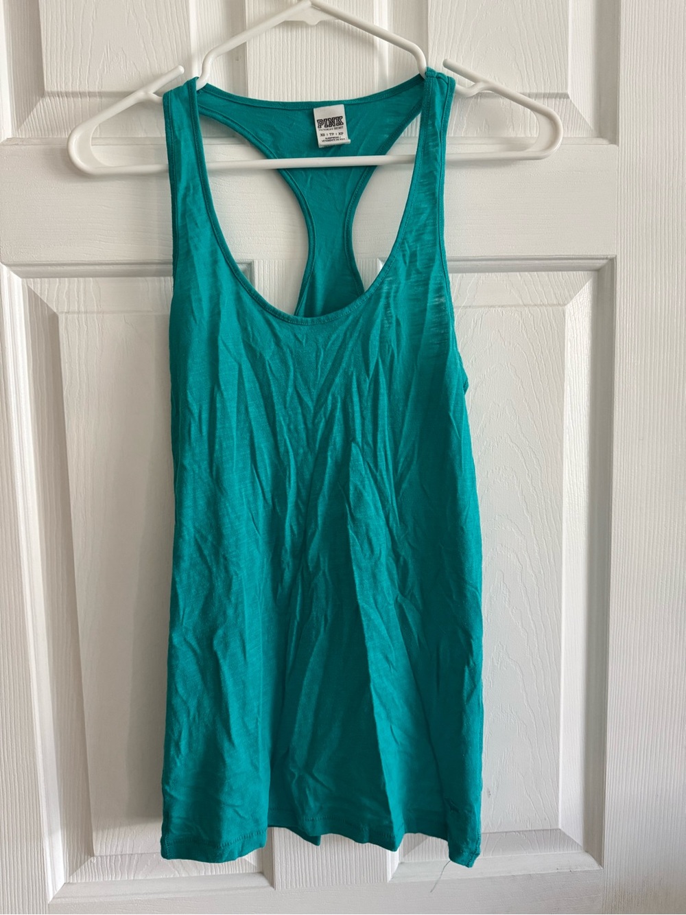 PINK Victoria's Secret Teal Sleepwear Top - Picture 3 of 6